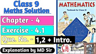 Ncert Class 9 Maths  Exercise 41 Q 12  Chapter 4 Linear Equations in Two Variables  Md Sir [upl. by Dyan]