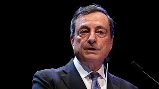 EZBChef Draghi Geldpolitik allein schafft nicht mehr Wachstum [upl. by Erodisi508]