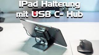 iPad Pro AllinOne Usb C Hub  Docking Station für iPad Pro  Multiport Adapter mit Ständer [upl. by Vick]