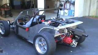 Mike Ragonese Deserter GS 270hp MidEngine Street Buggy before body installed [upl. by Mart806]