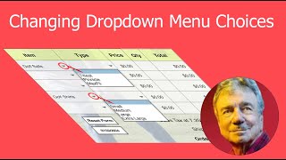 Dropdown Menu Choices [upl. by Plossl69]