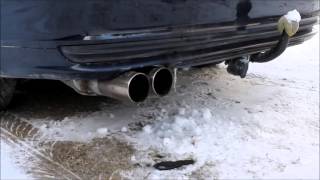 BMW E46 320i Remus Auspuff  Exhaust Sound [upl. by Tani]