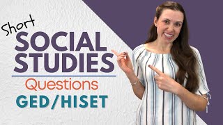 GEDHiSET Social Studies Practice  Short [upl. by Merritt608]