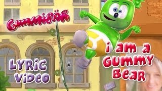 The Gummy Bear Song With Lyrics  Gummibär The Gummy Bear [upl. by Anyaled]