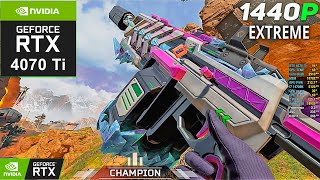 Apex Legends  RTX 4070 Ti 12GB  1440P Extreme Graphics [upl. by Borer]