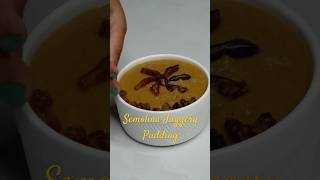 Semolina Pudding with Jaggery and Coconut Milk recipe shorts [upl. by Nahum]