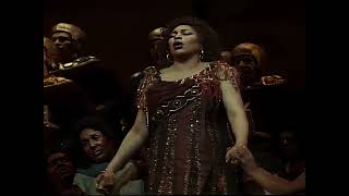 Leontyne Price METROPOLITAN OPERA Jan 3 1985 Aida Act 2 Finale [upl. by Rudy]