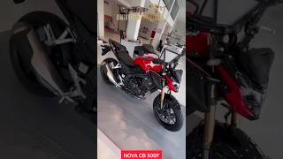 NOVA CB 500F 2024 VERMELHO [upl. by Astred]