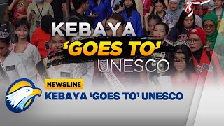 FULL Kebaya Goes to Unesco Newsline [upl. by Teerell]