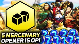 5 MERCENARY OPENER WITH MASSIVE CASHOUT INTO FREE FIRST  Teamfight Tactics Patch 1123 [upl. by Rashidi]