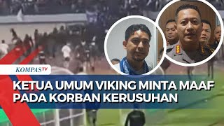 Satu Suporter Persib Bandung Diduga Perusuh Ditangkap Polisi Ketua Umum Viking Minta Maaf ke Korban [upl. by Nuawaj286]