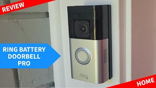 Ring Wireless Battery Doorbell Pro Review  Amazon best video doorbell [upl. by Arocet]