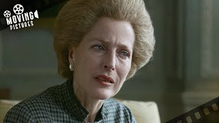 Thatcher Begs The Queen For Help  The Crown Gillian Anderson Olivia Colman [upl. by Niai]