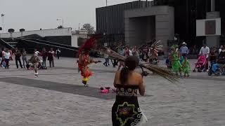 Danza Azteca Tlazolteotl de San José Rio Verde en la Basilica de Guadalupe 2018 [upl. by Aicercul376]