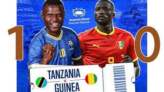 🔴afconqualifiers TAIFA STARS VS GUINEA [upl. by Stallworth]