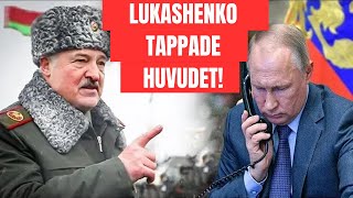 LUKASHENKO BLIR GALEN Han konfronterar RysslandquotVi kommer att kämpa om nödvändigtquot Putin förrådd [upl. by Lydell238]