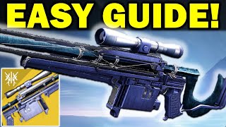 Destiny 2 How to get The CLOUDSTRIKE Exotic Sniper FAST amp EASY  Beyond Light [upl. by Sixla81]