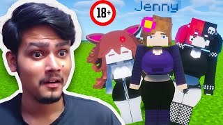 Always Play this Minecraft Mod ALONE 💀😂 Jenny Mod [upl. by Hime]