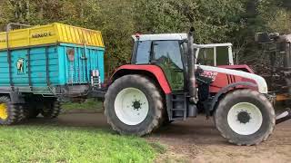 Steyr 9145 und steyr 8150 [upl. by Lunn235]