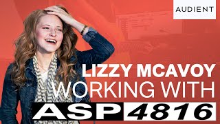 Lizzy McAvoy Audient Vlog 8  All About the Music with ASP4816 [upl. by Elletnohs312]