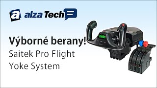 Jako v opravdové Cessně Saitek Pro Flight Yoke System  AlzaTech 103 [upl. by Ongun882]