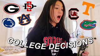 COLLEGE DECISIONS REACTIONS 2024 [upl. by Pheni92]