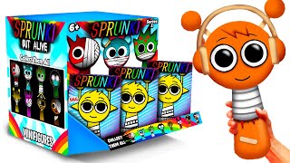 The LARGEST Sprunki ALIVE MYSTERY BOX NEW Revived ORANGE SPRUNKI Tyler SNOWI Minifigures [upl. by Anaihk651]