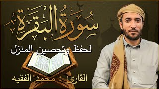 سورة البقرة كاملة لطرد الشياطين من منزلك وجلب البركه باذن الله محمد الفقية SURAH AL BAQARA [upl. by Alison637]