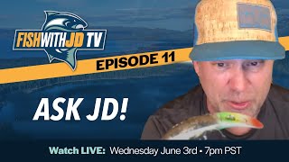 Ask JD Kokanee Tips Reading your Fish Finder Trout Tips amp More [upl. by Atenahs]