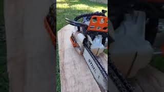 STIHL V5 Chainsaw Engine Dominates Power Unleashed [upl. by Hsitirb383]