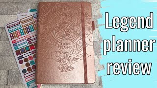 Legend planner review  Victoria in Detail [upl. by Kimura]