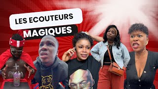 LES ÉCOUTEURS MAGIQUES 😂 [upl. by Nirrek]