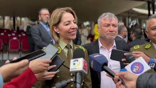 General Patricia Vásquez es la nueva jefa de la V Zona de Carabineros [upl. by Ynnaej]