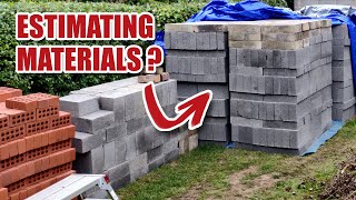 Amateur estimating Ordering materials for a building project [upl. by Ul987]