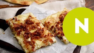 Flammkuchen Elzászból  Nosalty [upl. by Siuqcram]