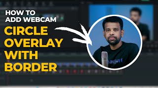 Circle Overlay for Webcam Videos  Video Masking in Filmora Tutorial [upl. by Annmaria]