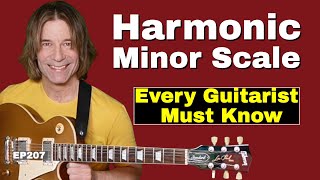 When To Use The Harmonic Minor Scale in a Guitar Solo [upl. by Mcclure]