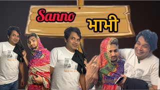 Sanno भाभी comedy funny dramacompany [upl. by Akcirret176]