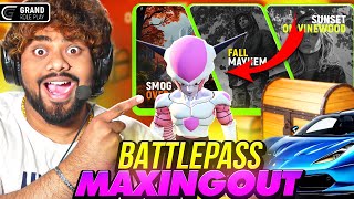 Maxing Out Battlepass In Gta 5 Rp  Grand RP  Sahara YT [upl. by Castora]