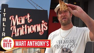 Barstool Pizza Review  Mart Anthonys Chicago IL [upl. by Wildee198]