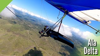 POV Siente la libertad ala delta sobre los paisajes de Argentina [upl. by Lairret]