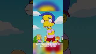 The worst moment in Milhouses life simpsons shorts [upl. by Gadmon]