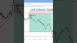 Euraud Trap Trading shorts [upl. by Leahplar540]