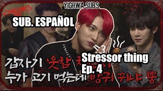 Sub Español ATEEZ에이티즈 STRESSOR THING EP4 [upl. by Walkling]