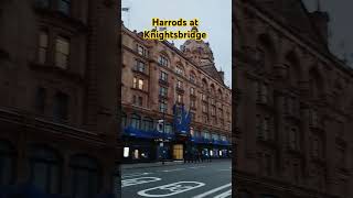 Harrods at Knightsbridge London london Knightsbridge travel ukchef londonlife londonwalk [upl. by Groot]