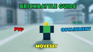 AUT The COMPLETE Brickbattle Guide  Obtainment Moveset PvP guide and Combos [upl. by Inafetse617]