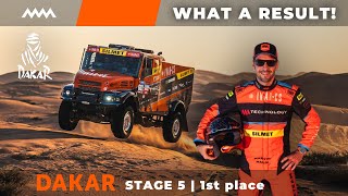 Dakar Rally 2024  Stage 5  1st Place  Our first triumph [upl. by Aciretal]