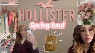 SPRING Hollister Haul 2024 [upl. by Drhacir268]