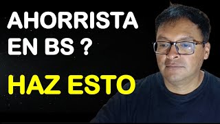 Ahorro en Dólares Qué Hacer Si Eres Ahorrista En Bolivianos [upl. by Revlys]