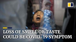 Coronavirus loss of sense of smell or taste could be a symptom of Covid19 [upl. by Neom]